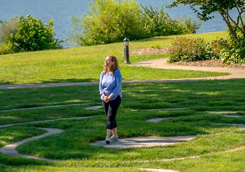 Lake Junaluska - Labyrinth walking
